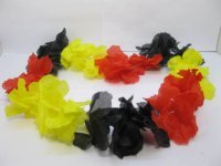 12 Hawaiian Dress Party Flower Leis/Lei Flower 9cm 12 Hawaiian Dress Party Flower Leis/Lei Flower 9cm