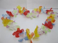 12 Hawaiian Dress Party Flower Leis/Lei toy-o97 12 Hawaiian Dress Party Flower Leis/Lei toy-o97