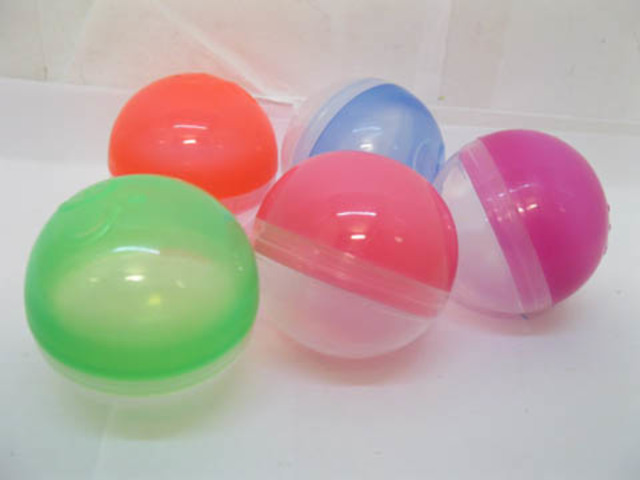 250Pcs Vending Machine Empty Capsule 5cm x 5cm Mixed Colour