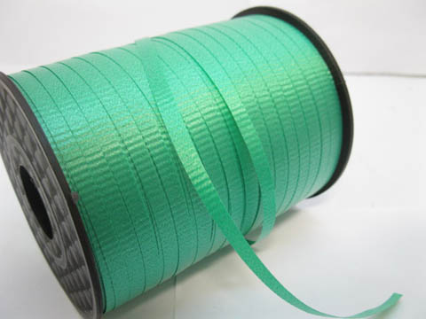 2x500Yards Green Gift Wrap Curling Ribbon Spool 5mm - Click Image to Close
