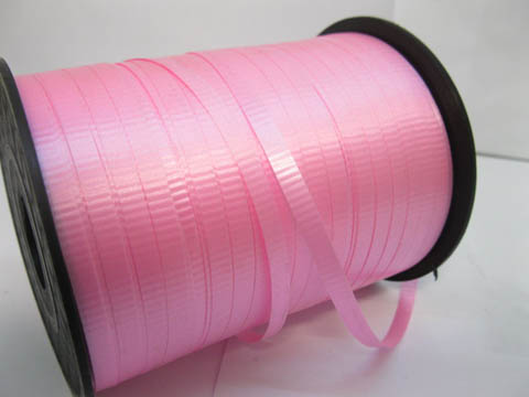 2x500Yards Pink Gift Wrap Curling Ribbon Spool 5mm - Click Image to Close