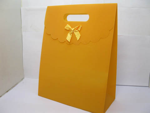 12 New Orange Gift Bag for Wedding 31.5x24.5cm - Click Image to Close