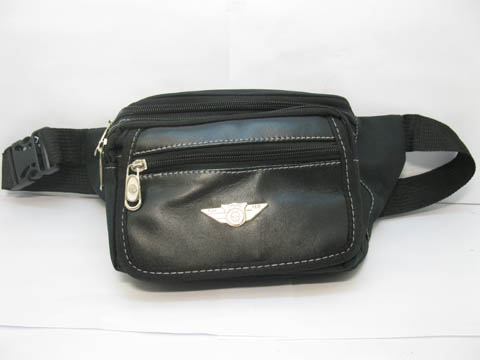 4Pcs Black Waist Bags Waist Pouch Bum Bags - Click Image to Close