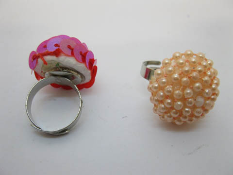 60Pcs New Handmade Rings With Case 2 Styles - Click Image to Close