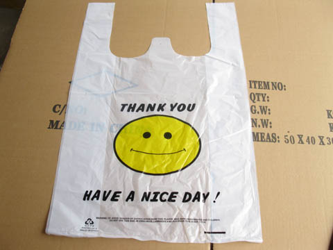 2850Pcs "Smile Face" Plastic Garbage Bag 32x20cm BULK - Click Image to Close