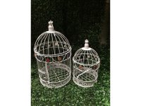 1Set 2in1 Luxury Hanging Bird Cage W/Rhinestone 1Set 2in1 Luxury Hanging Bird Cage W/Rhinestone