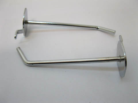 50 Metal Apple Slatwall Mesh Hooks 14.50cm - Click Image to Close