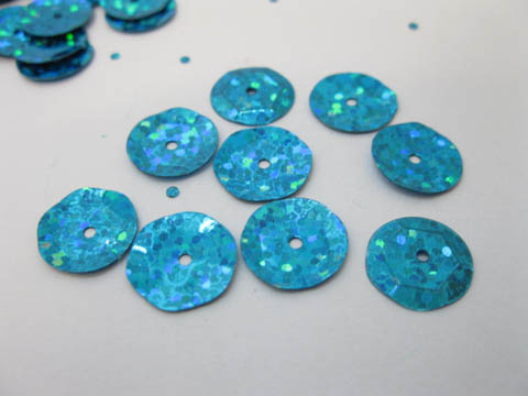 500gram Blue Round Loose Sequin for Craft - Click Image to Close