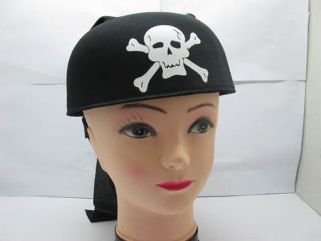 5 Pirate Hat Skull Caps Fancy Dress Costume For Kid - Click Image to Close