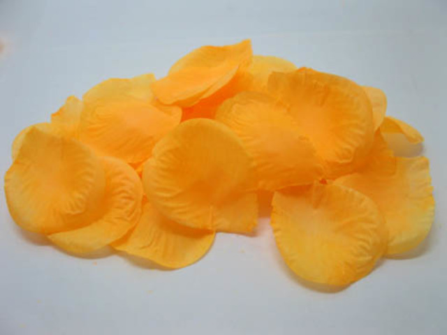 1000X Rose Petals Wedding Party Decoration - Orange - Click Image to Close