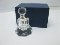 10Pc New ART Crystal Glass Perfume Bottle 65mm HIGH