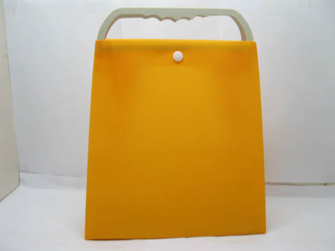 12Pcs Orange Wedding Gift Bag w/Button 25cm - Click Image to Close