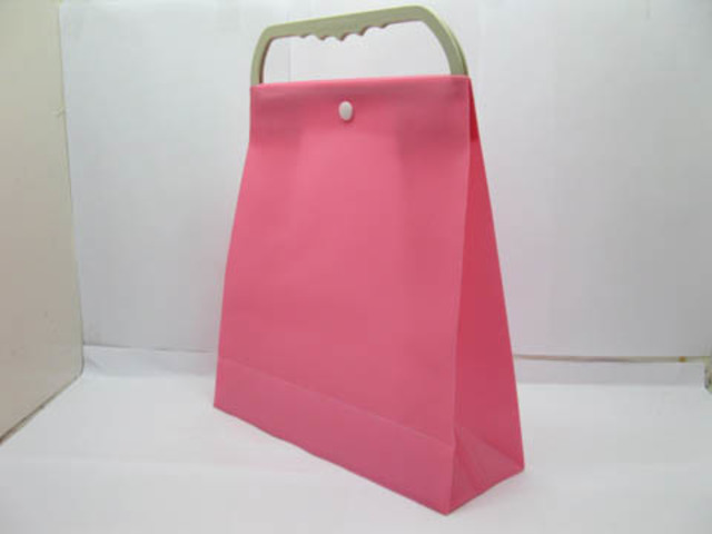 12Pcs Pink Wedding Gift Bag w/Button 25cm 12Pcs Pink Wedding Gift Bag w/Button 25cm