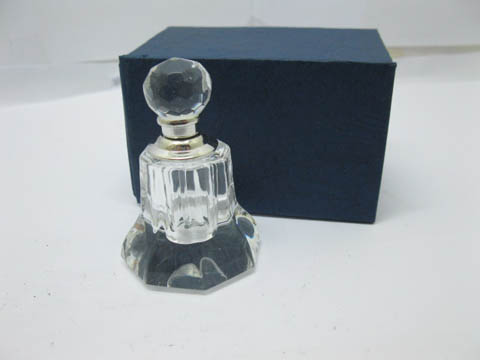 10Pc New ART Crystal Glass Perfume Bottle 65mm HIGH - Click Image to Close