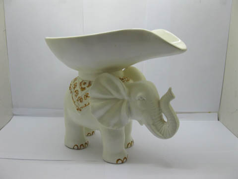 1Pc Fengshui Ceramic Elephant Statue Wedding Favor - Click Image to Close