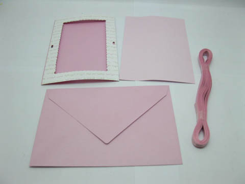 1Packs X 20Sets Light Pink Personlised Wedding Party Invitation - Click Image to Close