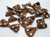 500X Coffee Bowknot Bow Tie Decorative Embellishments 500X Coffee Bowknot Bow Tie Decorative Embellishments