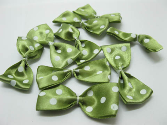500X Olive Green Bowknot Bow Tie Decorative Embellishments 500X Olive Green Bowknot Bow Tie Decorative Embellishments