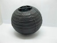10Pcs New Plain Black Paper Lantern Wedding Favor 20cm 10Pcs New Plain Black Paper Lantern Wedding Favor 20cm