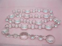 5X 1Meter Round Bead Diamond Garland Wedding Decoration 5X 1Meter Round Bead Diamond Garland Wedding Decoration