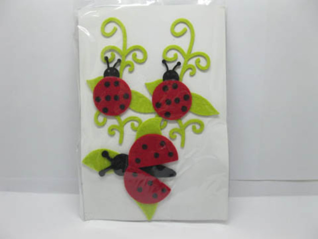 20 Sheets Beetle Window Wall Room Decorative Stickers 20 Sheets Beetle Window Wall Room Decorative Stickers