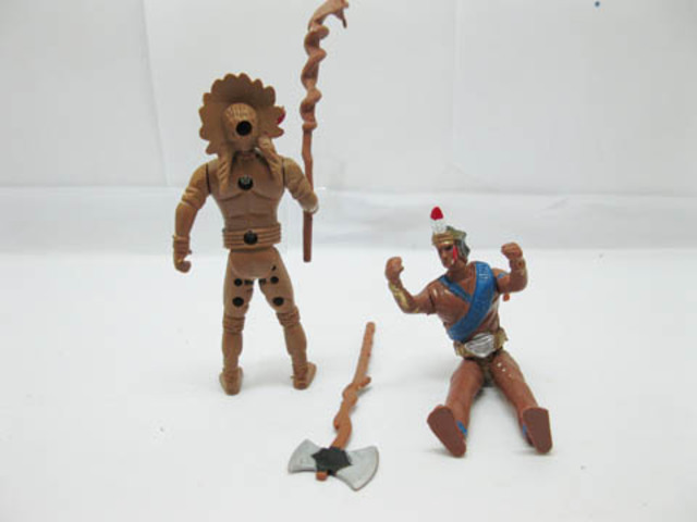 1Case X 60sets Indian Cowboy Figure w/Weapon Assorted 1Case X 60sets Indian Cowboy Figure w/Weapon Assorted