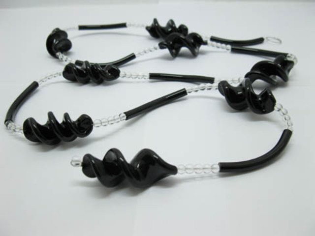 5X 1Meter Black Twist Bead Garland Wedding Decoration 5X 1Meter Black Twist Bead Garland Wedding Decoration