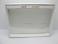 10X White Bracelets Display Cases - 12 Compartment