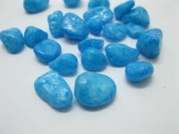 1Kilo Blue Colored Stones Wedding Cermony Table Decoration