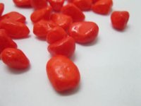 1Kilo Red Colored Stones Wedding Cermony Table Decoration