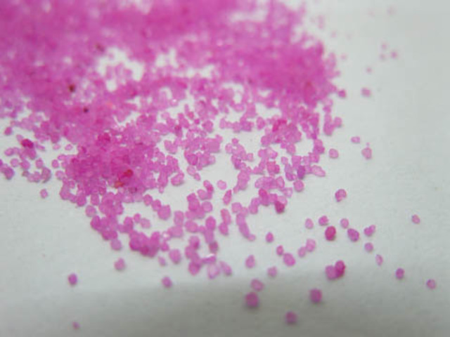 820gram Fuschia Colored Sand Wedding Cermony Table Decoration