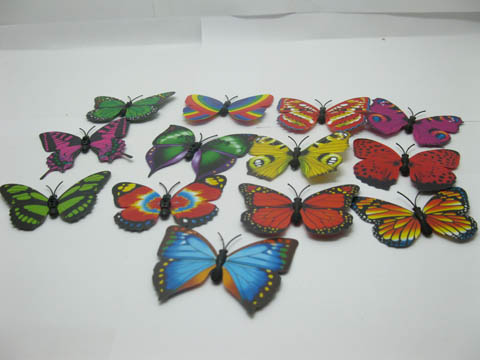 98 Butterfly Wedding Party Favors 7cm Assorted - Click Image to Close