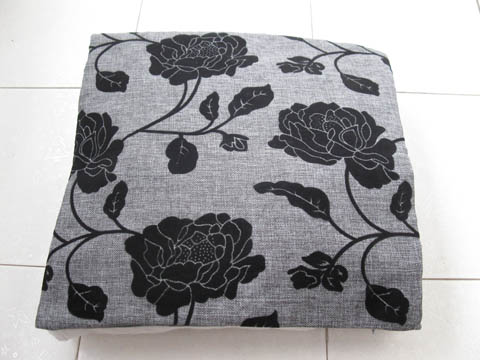 2Pcs HQ Grey Lotus Hemp Pillow Cushion Covers 43cm - Click Image to Close