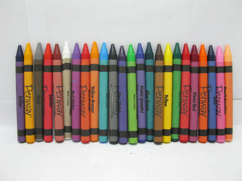 12Sets X 24 Brilliant Colors Crayons for Kids - Click Image to Close