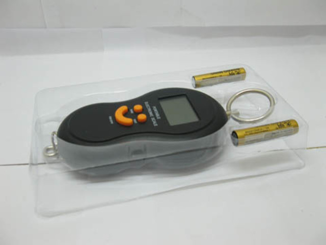 (image for) 1X 40KG Black Portable Electronic Hanging Weight Scale