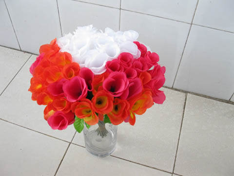 50X Rose Bouquet Holding Flowers Wedding Favor Decor - Click Image to Close