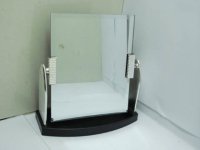 1X Silvery Dresser Beauty Makeup Mirror 13x16cm