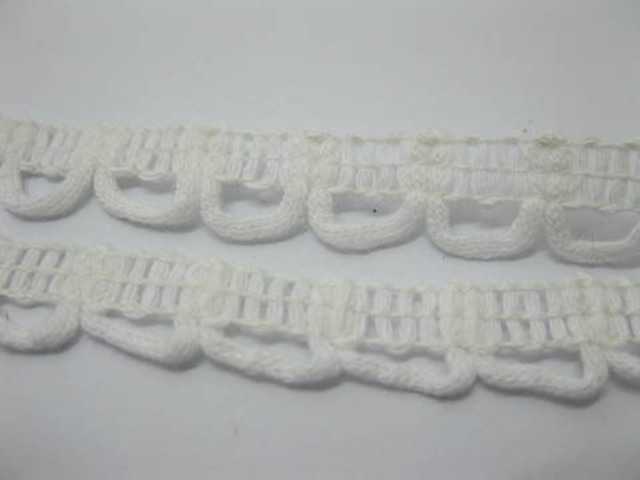 2Sheet X 40Meter White Trim Embellishment Craft Favor - Click Image to Close