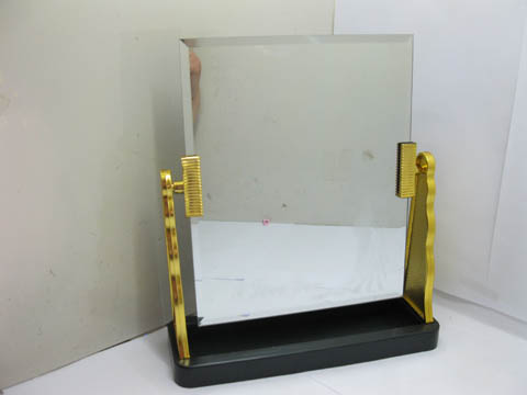 1X Golden Dresser Beauty Makeup Mirror 14x16.5cm - Click Image to Close