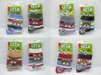 12 Pairs Cotton Cartoon Bear Unisex Socks Mixed