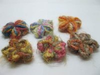 98 Handmade Crochet Flower for Dress Assorted 55mm dia