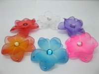 50 Flower Crafts Embellishments Mixed Colour