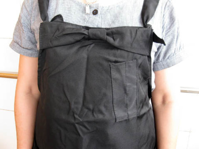 5Pcs New Black Adjustable Apron With Pocket - Click Image to Close