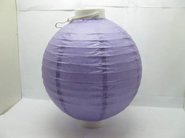 5Pcs Plain Purple Led Paper Lantern w/Mini Bulb 25cm 5Pcs Plain Purple Led Paper Lantern w/Mini Bulb 25cm