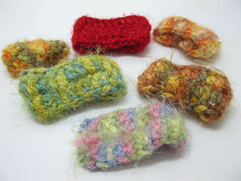 100 Handmade Crochet Embellishments Wholesale - Click Image to Close