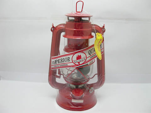 5Pcs Camping Lantern Kerosene Hurricane Lamps Red - Click Image to Close