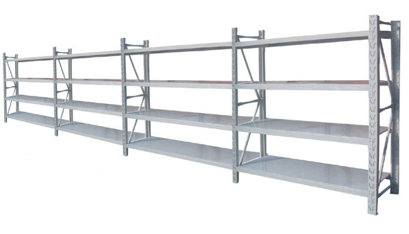 1X Long Span Shelving for Warehouse 200X50X150CM 4 Bay System - Click Image to Close