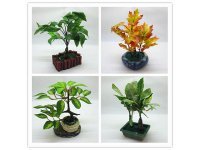 12 Artificial Potted Plant Home Decoration Assorted 12 Artificial Potted Plant Home Decoration Assorted