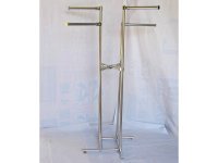 1X Heavy Duty 4-Arm Clothing Belt/Tie Display Holder Rack Good Q