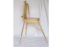 New Oil Paint Studio Set w/ Sketchbox Wood Easel New Oil Paint Studio Set w/ Sketchbox Wood Easel